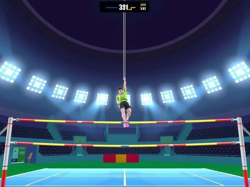 Pole Vault Elite India gameplay screenshot